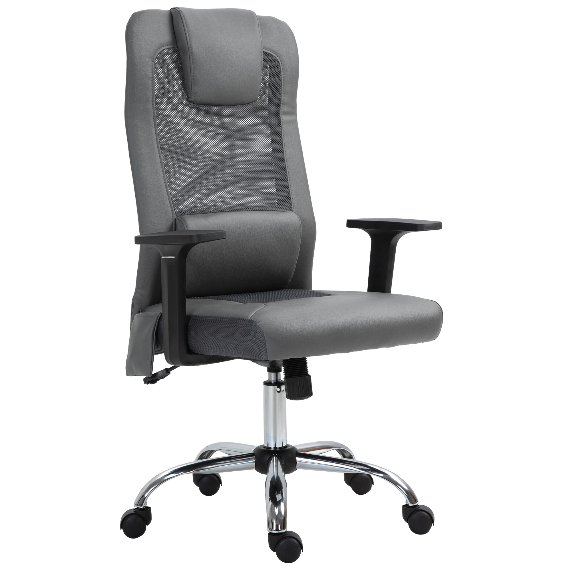 Vinsetto Mesh Office Chair with Rechargeable Electric Vibration