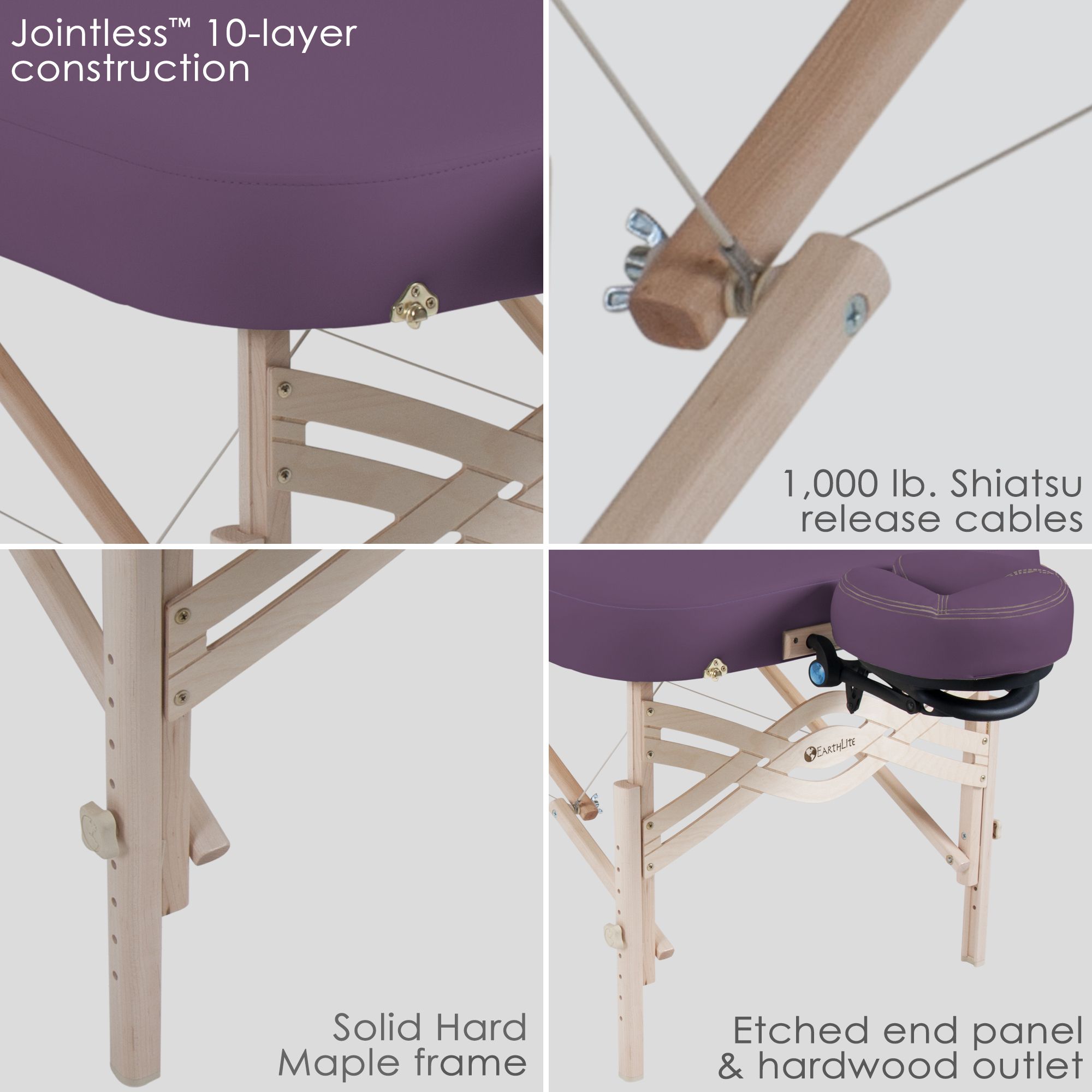 EarthLite® Spirit™ 35" Massage Table Only - Image 3