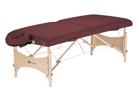 EarthLite® Harmony DX Massage Table Package 30" - Burgundy