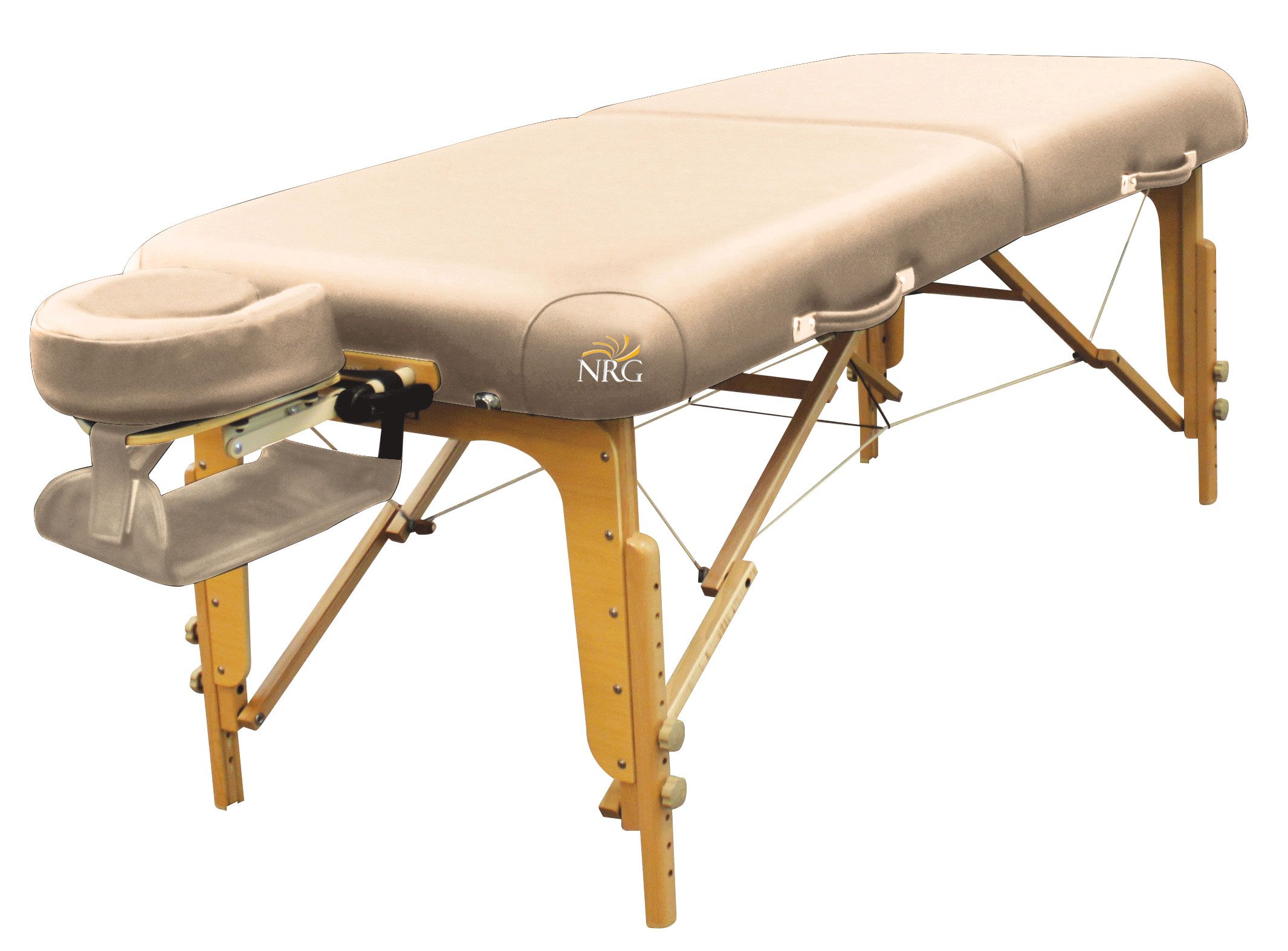 NRG Vedalux Massage Table Package Vanilla Cream