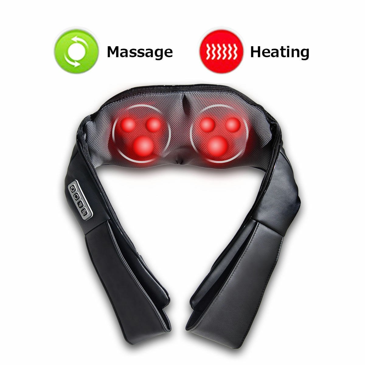Electric Low Back Neck Shoulder Body Massager Cape Household Shi