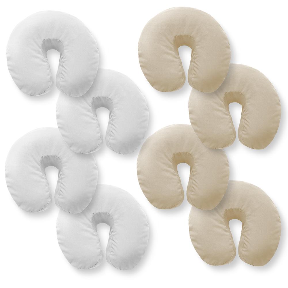 4-Pack Premium 100% Cotton Flannel Fitted Massage Table Cradle C