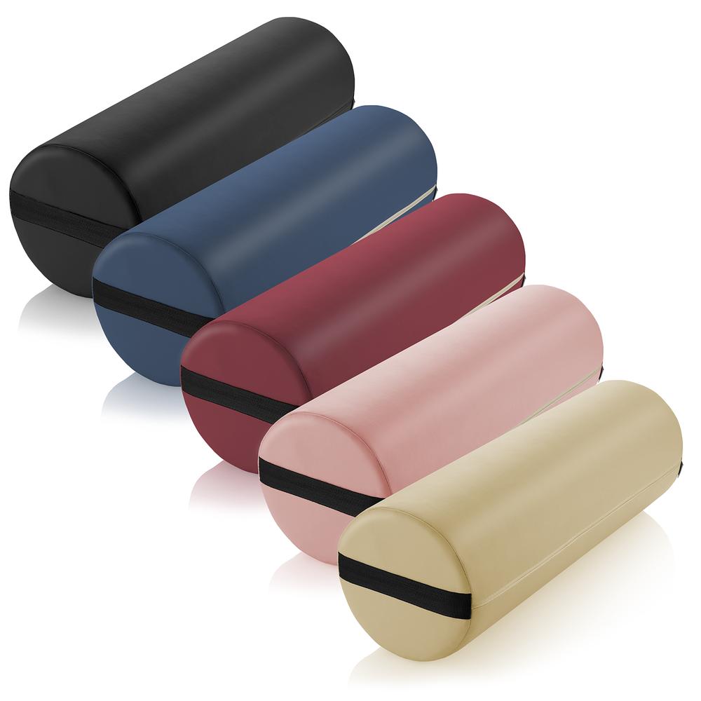 Jumbo Round Massage Table Bolster by Saloniture