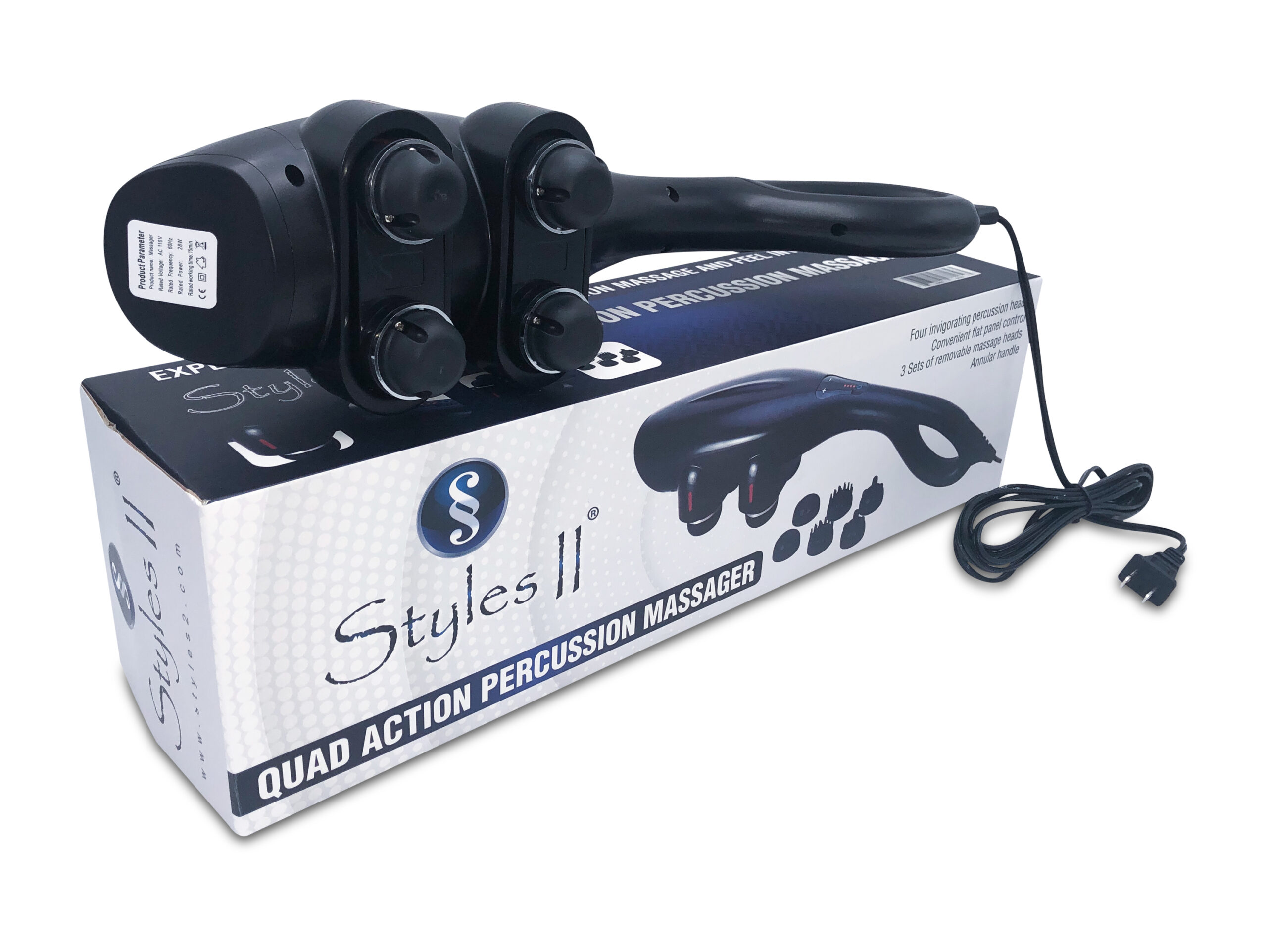 Styles II Therapeutic Percussion Body Massager - Image 8