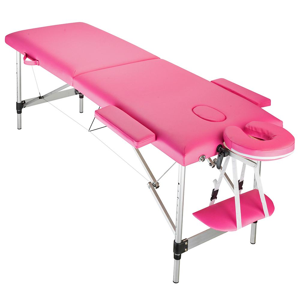 Dettelin 2 Sections Folding Portable Aluminum Foot Beauty Massag