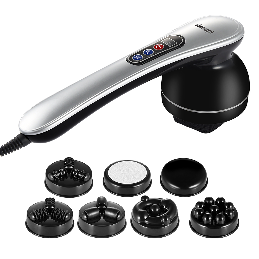 Ikeepi Electric Body Massager Vibration Handheld Massager Fat Re