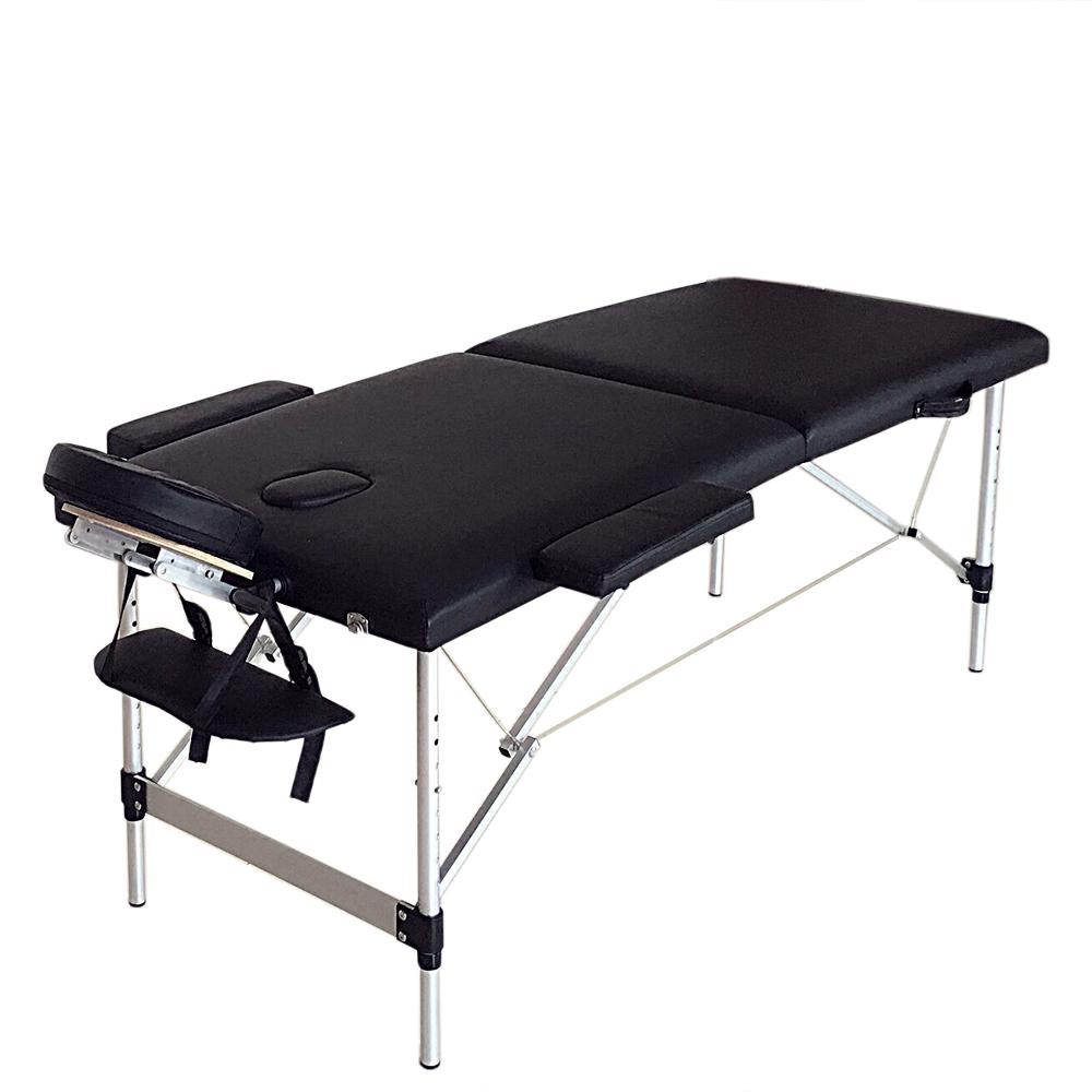 Dettelin 2 Sections Folding Portable SPA Bodybuilding Massage Ta