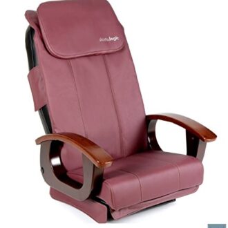 Shiatsulogic Pedicure Chair Cushion Cover BURGUNDY Massage Vibra
