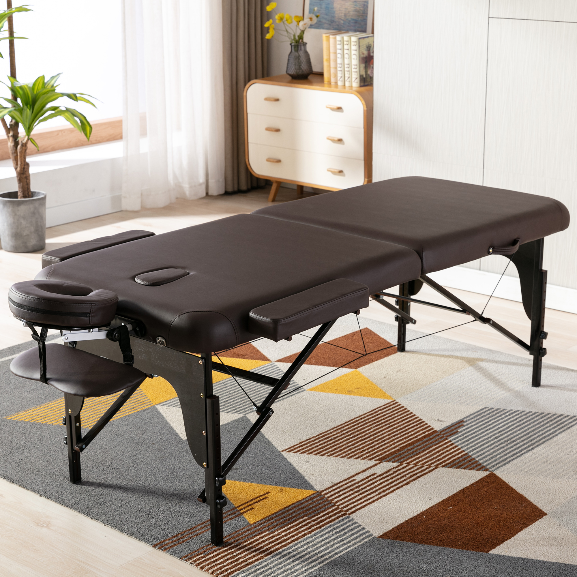 New Black 84" Portable Massage Table