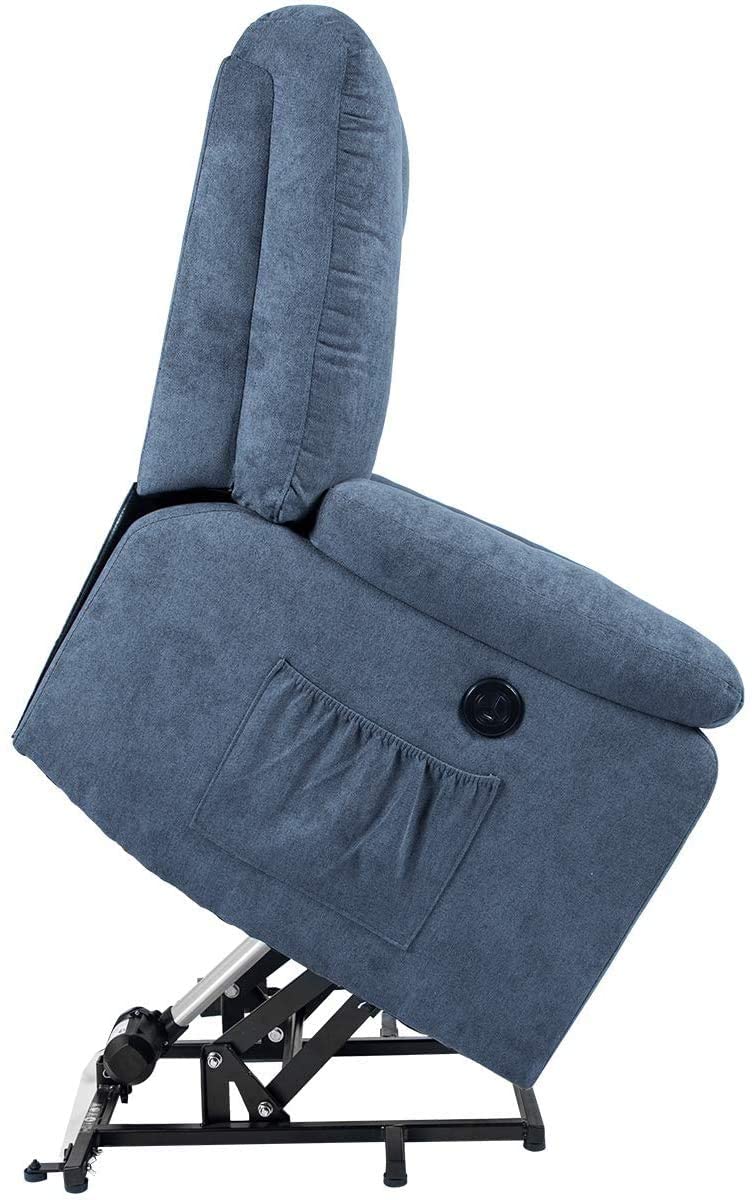 Microfiber Power Lift Electric Recliner Chair - Image 8