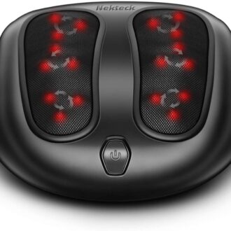 Nekteck Foot Massager Kneading Shiatsu Therapy Massage with Buil