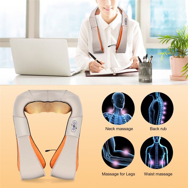 Deep Kneading Heated Shiatsu Massager