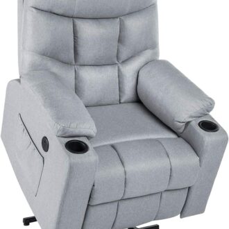 Microfiber Power Lift Electric Recliner Chair