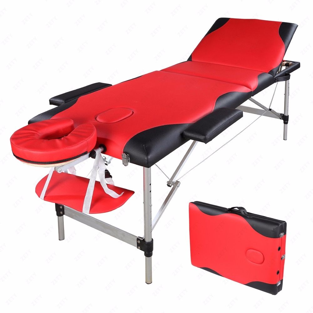 3 Sections Folding Portable Massage Table