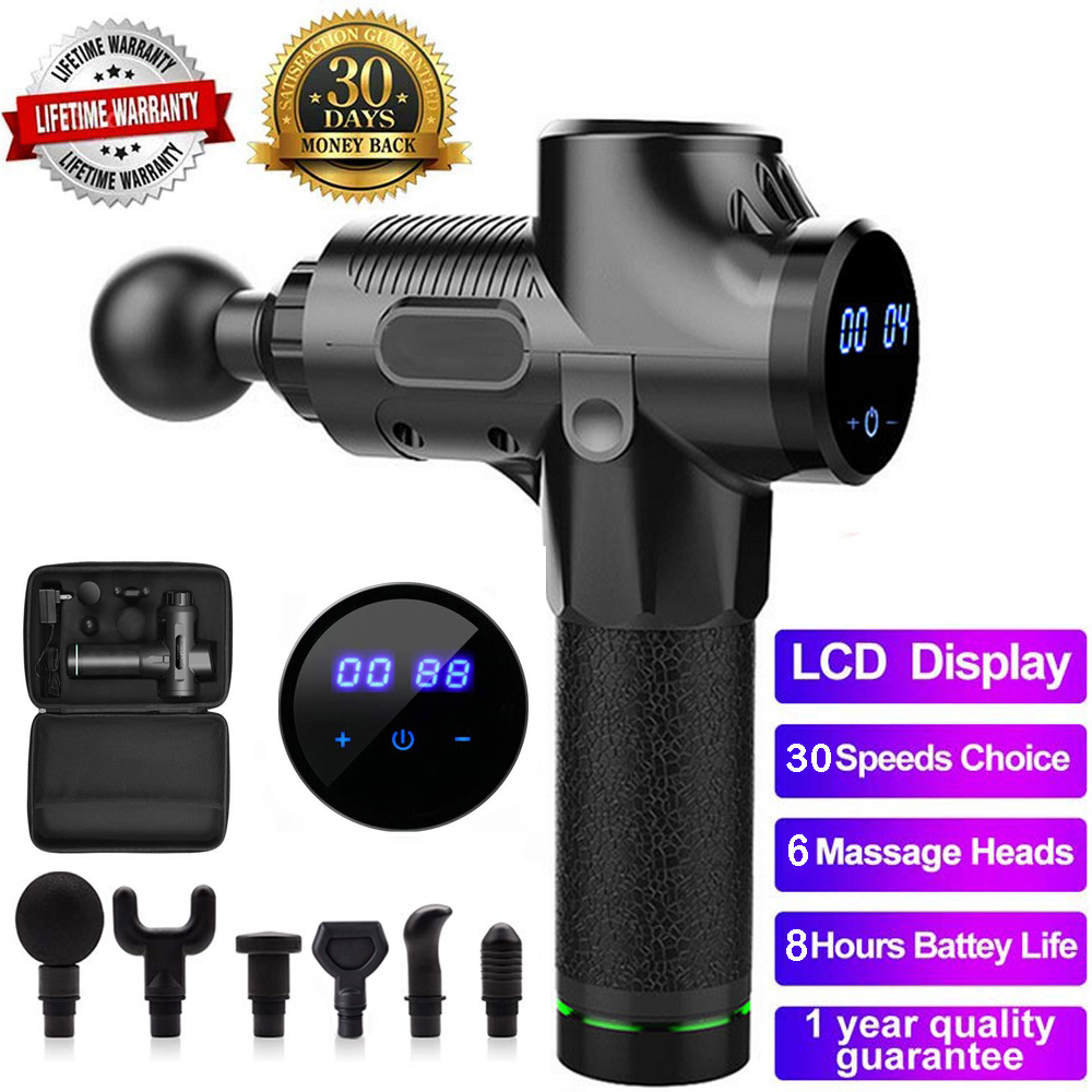 Massage Gun, Upgraded 30 Adjustable Speeds Handheld Vibration De