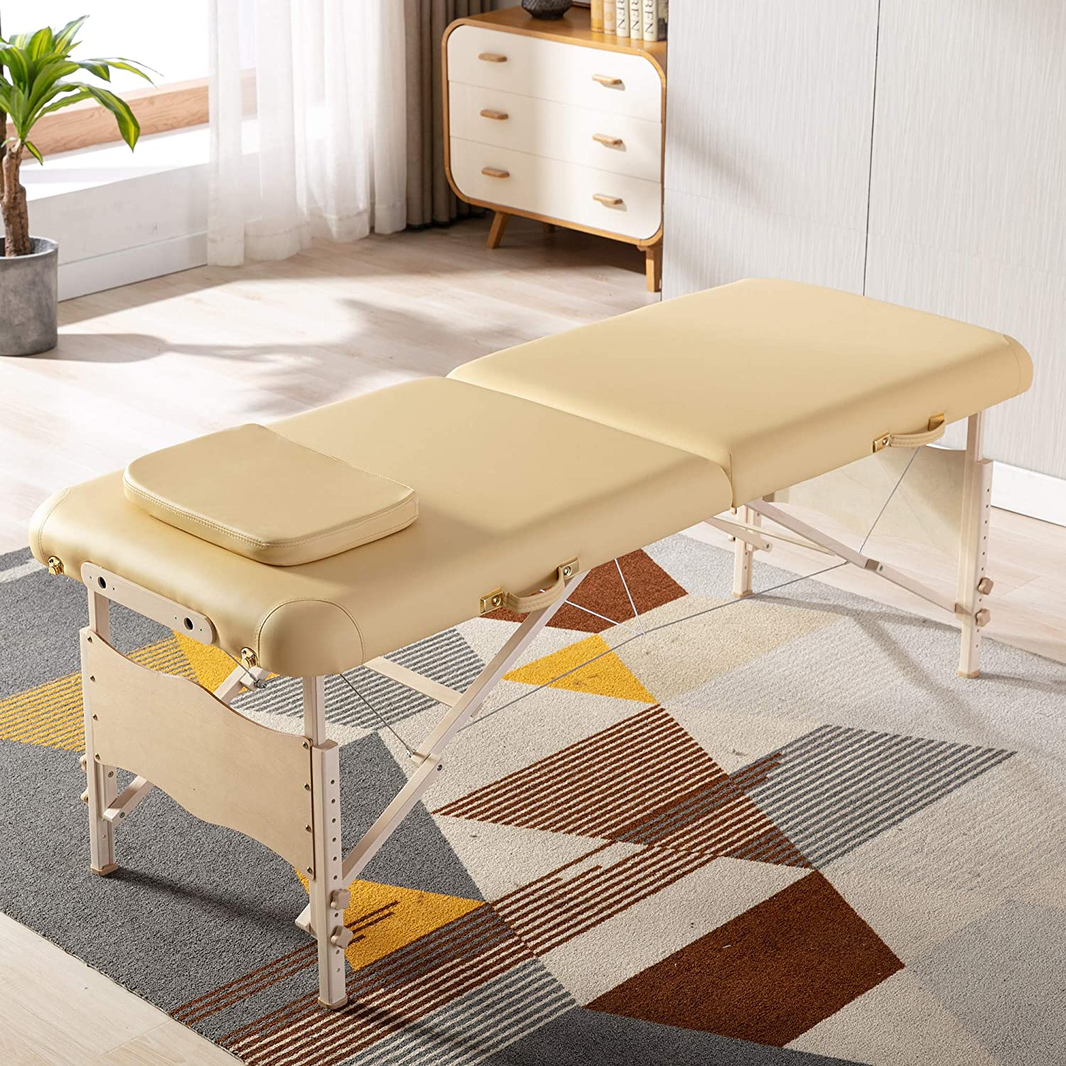 New Black 84" Portable Massage Table