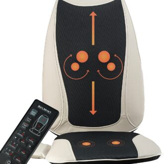 Belmint Seat Cushion Massager with Shiatsu Vibration and Heat