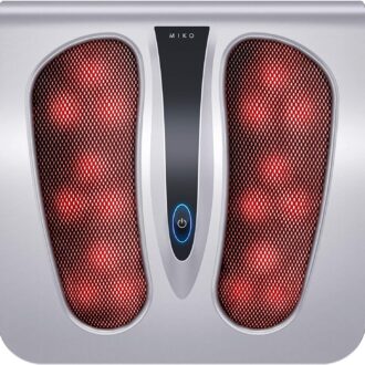 Miko Foot Massager Machine with Heat, Shiatsu Electric Foot Mass