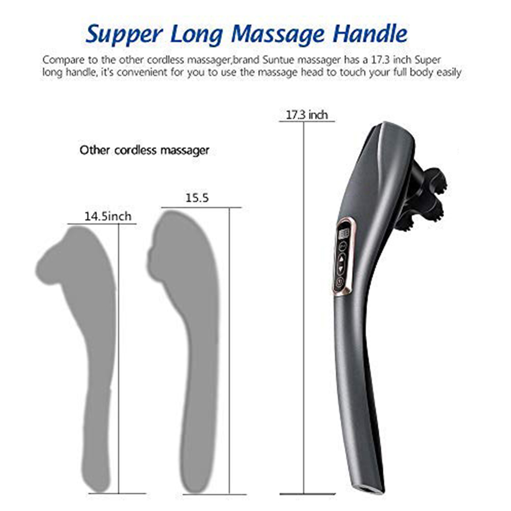 Reactionnx Handheld Back and Neck Massager - Image 5