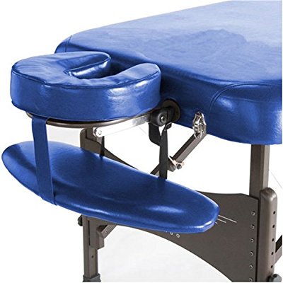 master massage deluxe shelf style arm rest, royal blue