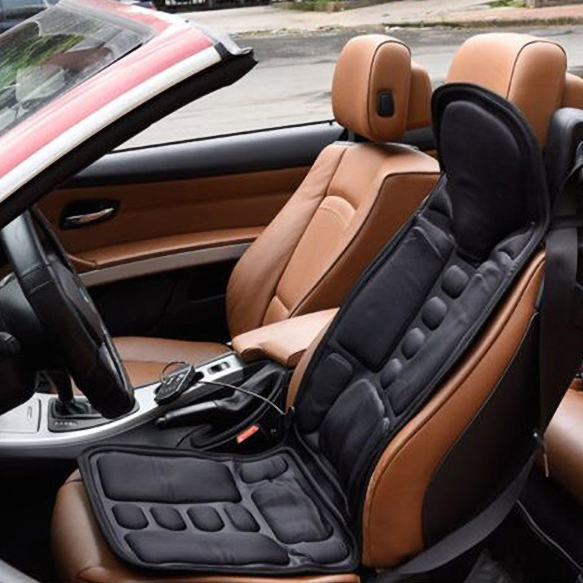 Massage Heat Seat Cushion Mat 8 Mode 3