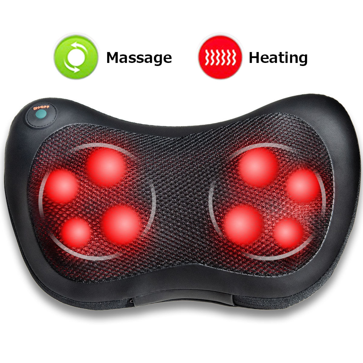 Costway Shiatsu Pillow Massager