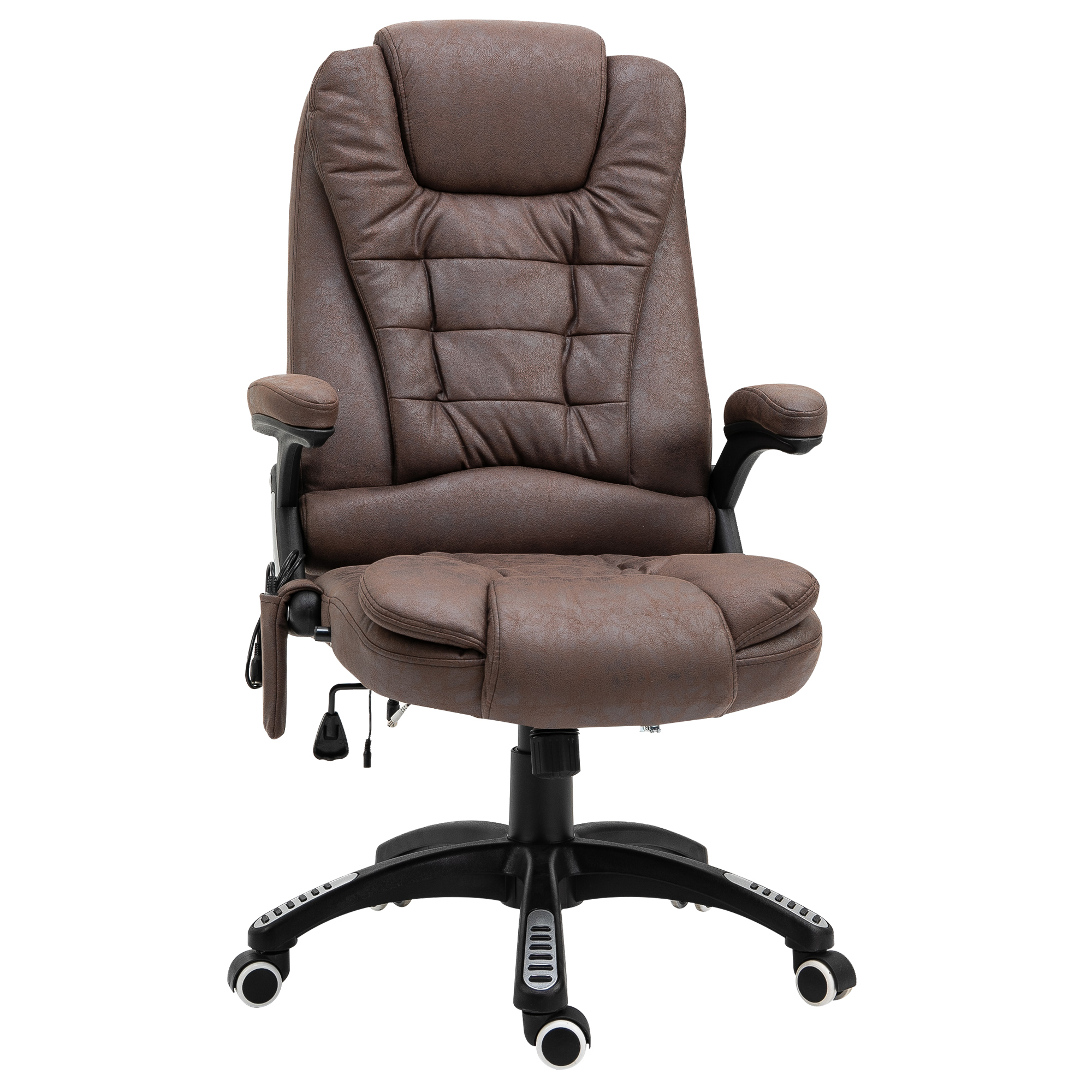 Vinsetto Ergonomic Vibrating Executive Massage Office Chair, wit