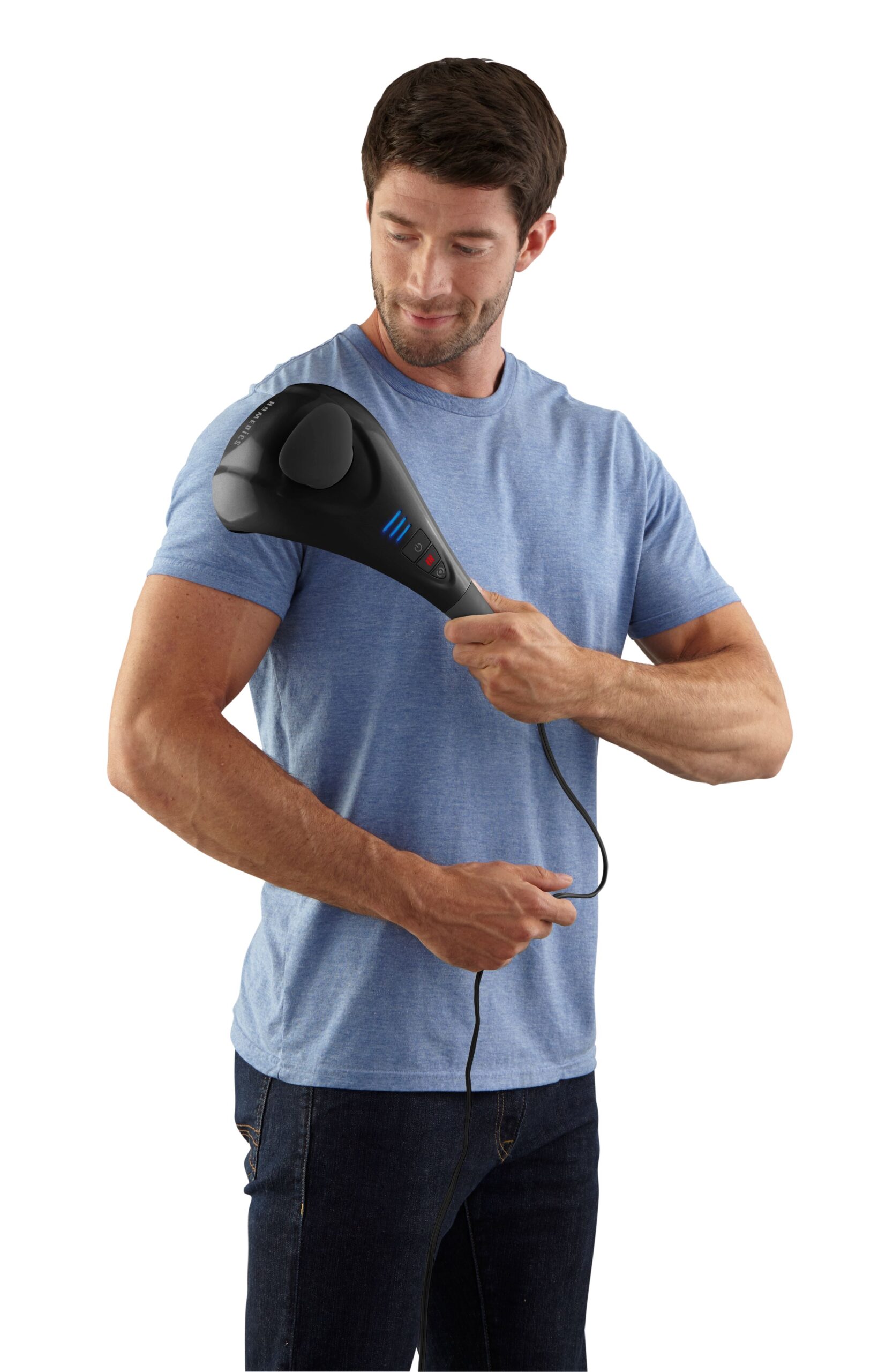 HoMedics Twin Percussion Pro Massager with Heat, HHP-385H - Image 4