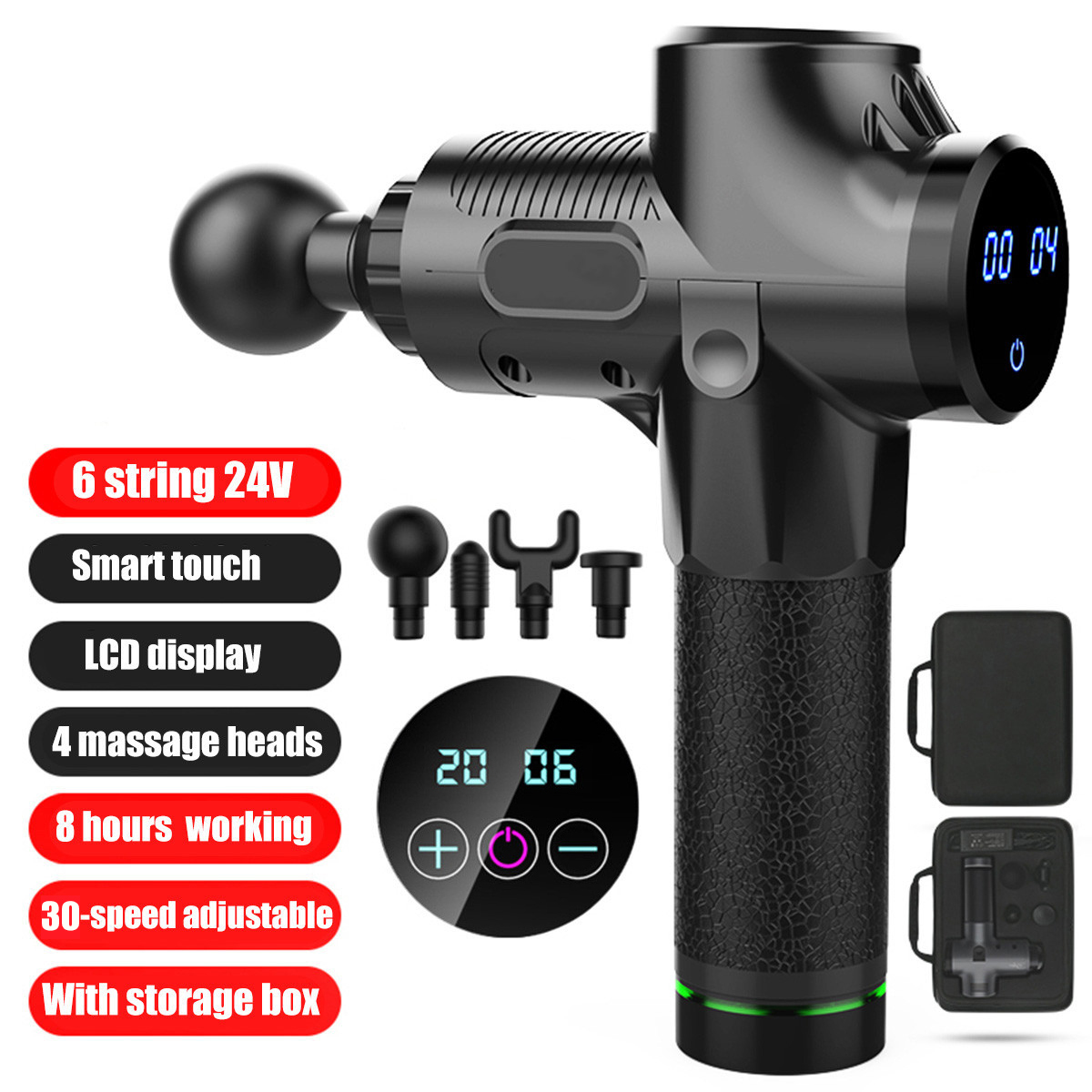 Novashion Massager Gun Deep Tissue Percussion Muscle Massage for