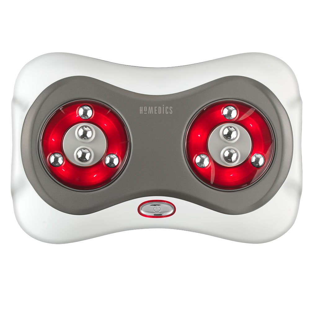 HoMedics Deluxe Shiatsu Foot Massager with Heat, 10 Nodes FMS-15