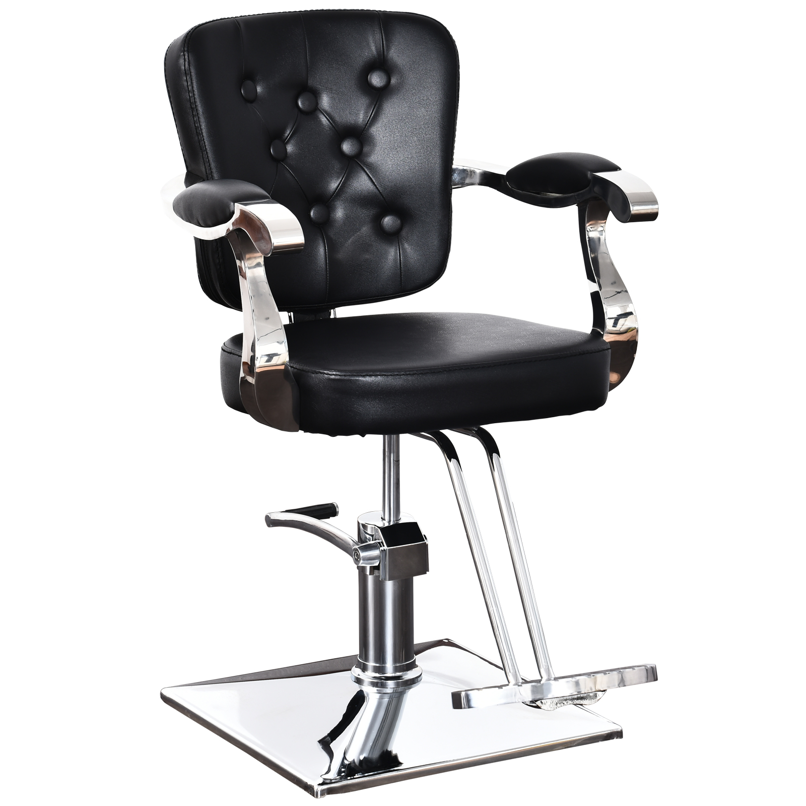 BarberPub Recliner Hydraulic Barber Chair Hair Spa Salon Styling