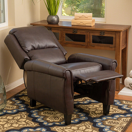 Memphis PU Leather Recliner Club Chair - Image 2