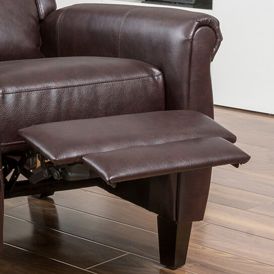 Memphis PU Leather Recliner Club Chair - Image 5