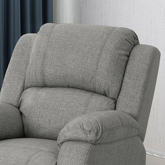Scarlett Classic Fabric Gliding Recliner Chair - Image 3