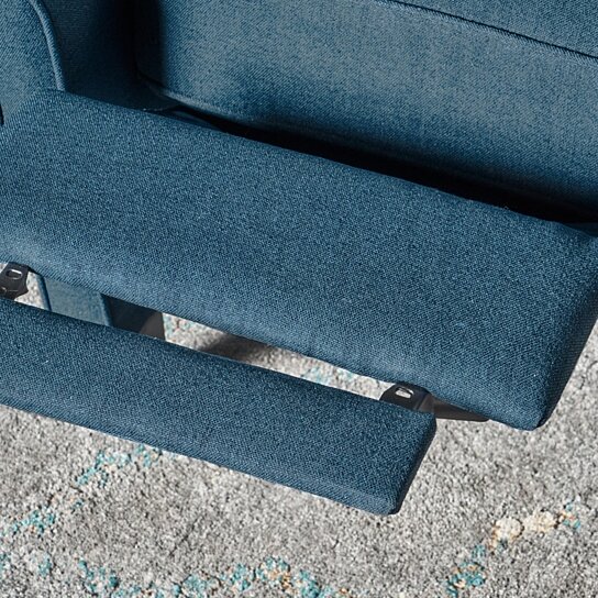 Charlene Traditional Fabric Recliner Chair - Image 4