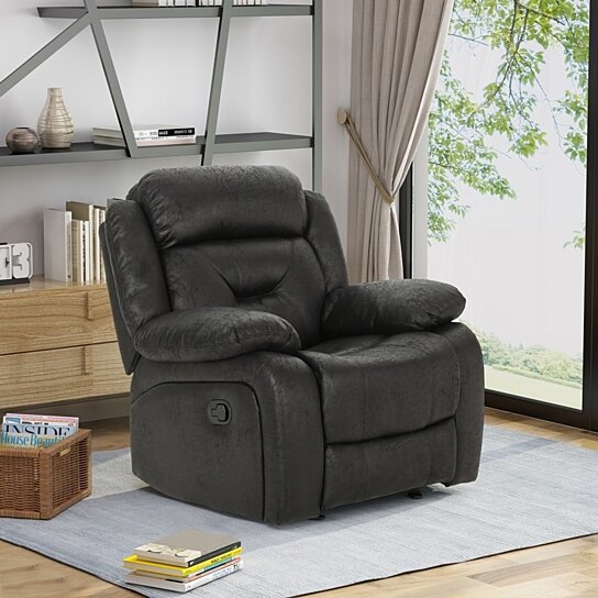 Betty Glider Recliner, Traditional, Overstuffed - Image 2