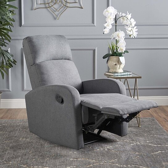 Giovanni Class Gliding Fabric Recliner - Image 4
