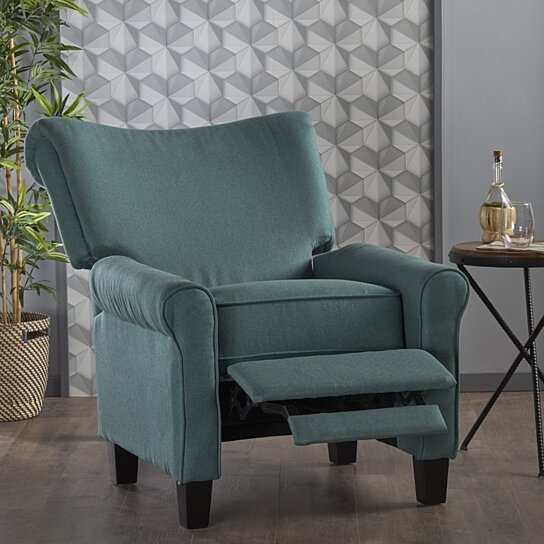 Thelma Traditional Fabric Recliner