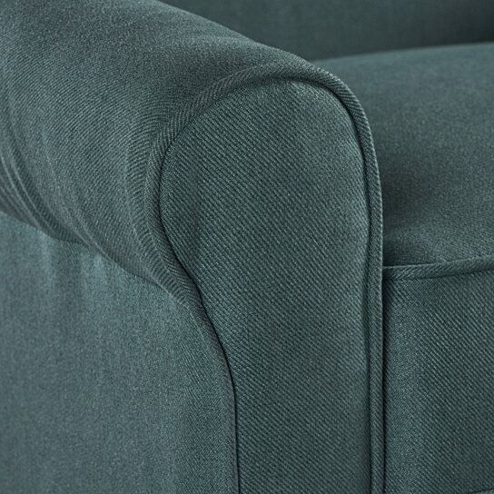 Thelma Traditional Fabric Recliner - Image 3