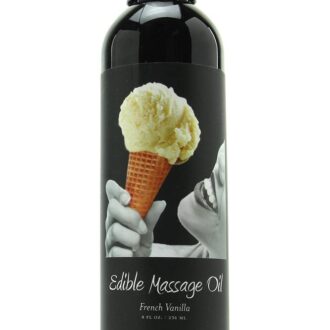 Edible Massage Oil 8oz/236ml in Vanilla
