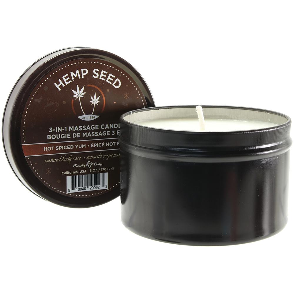 3-in-1 Massage Candle 6oz/170g in Hot Spiced Yum