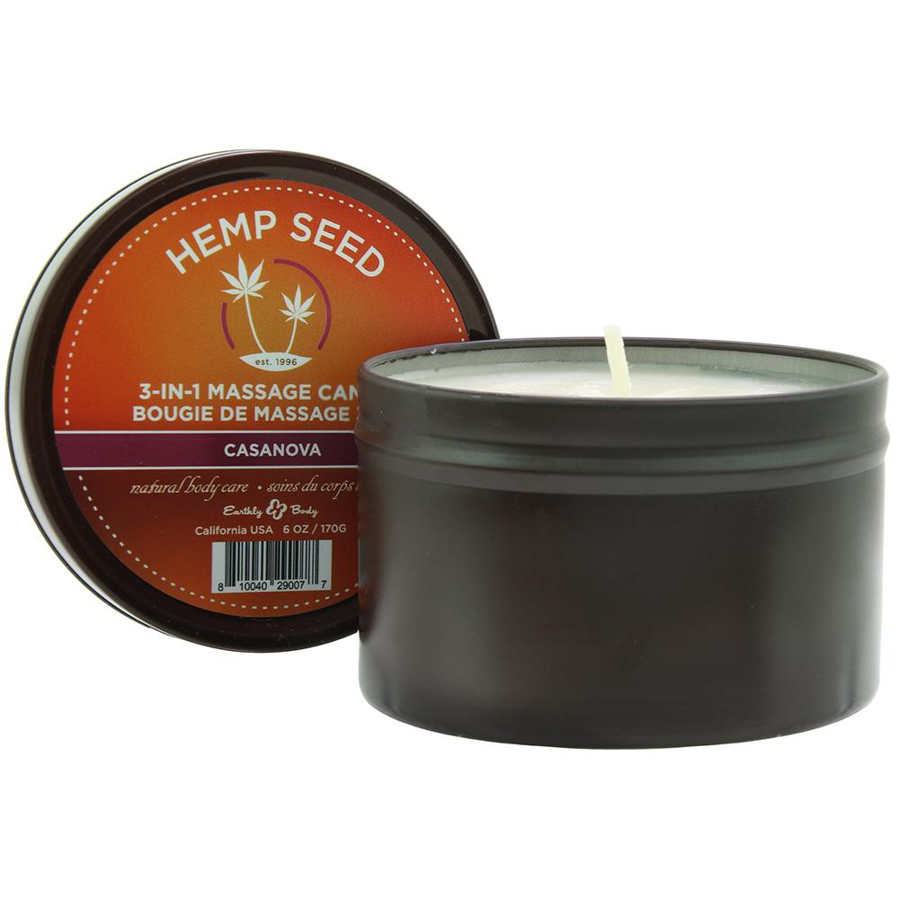 3-in-1 Summer Massage Candle 6oz/170g in Casanova