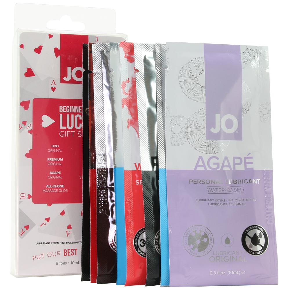Beginner's Luck Lubricant Gift Set in 8x10ml