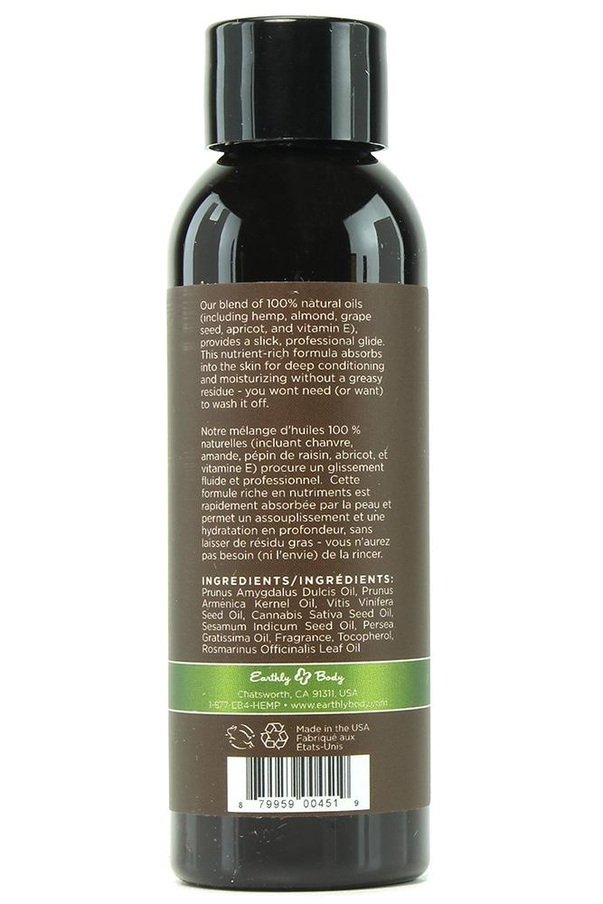 Hempseed Massage Oil Gift Set in 2oz/59mL x 3 - Image 3