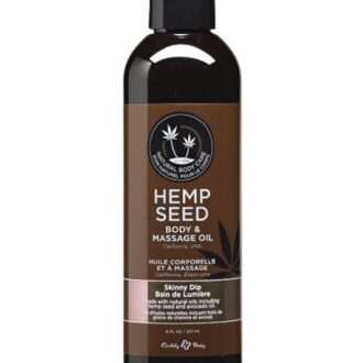 Hemp Seed Massage Oil 2oz/60ml in Skinny Dip