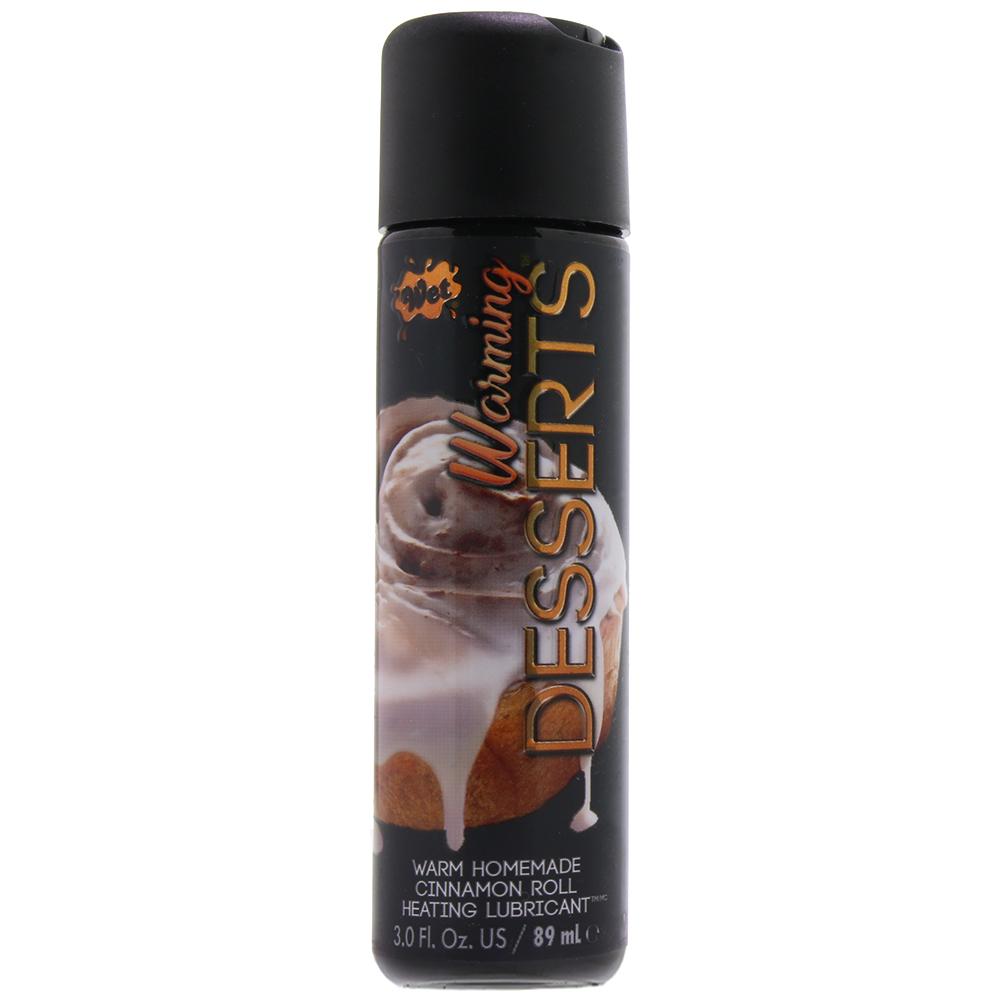 Warming Desserts Lube 3oz/89ml in Cinnamon Roll